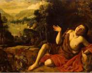 Collantes Francisco St John the Baptist in the Desert - Hermitage